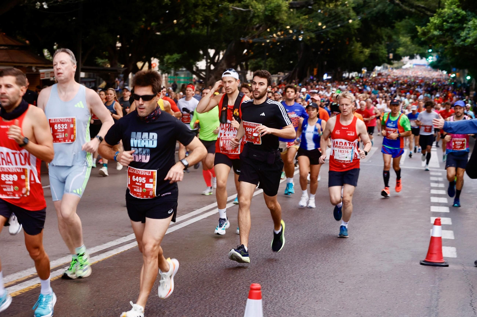Las fotos de la Maratón de Málaga 2025