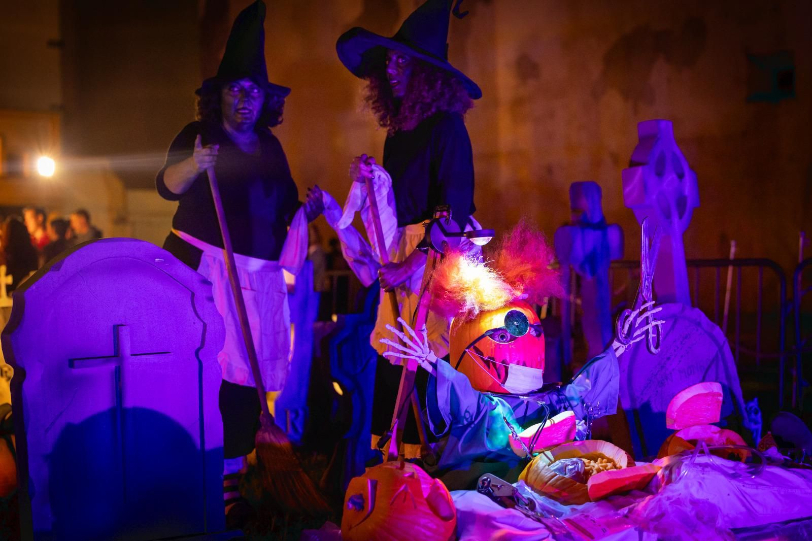 Comienza Halloween en San Fernando: las imágenes de la Noche de las Calabazas