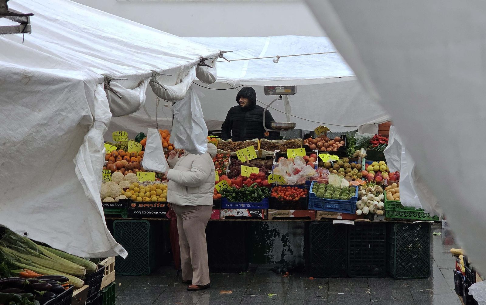 Fotos de los efectos de la borrasca Leonardo en Algeciras