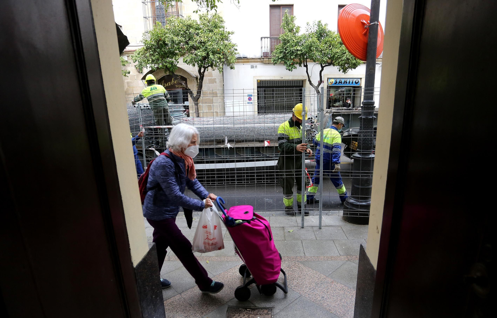 Comienzan de nuevo las obras en el eje Corredera-Esteve