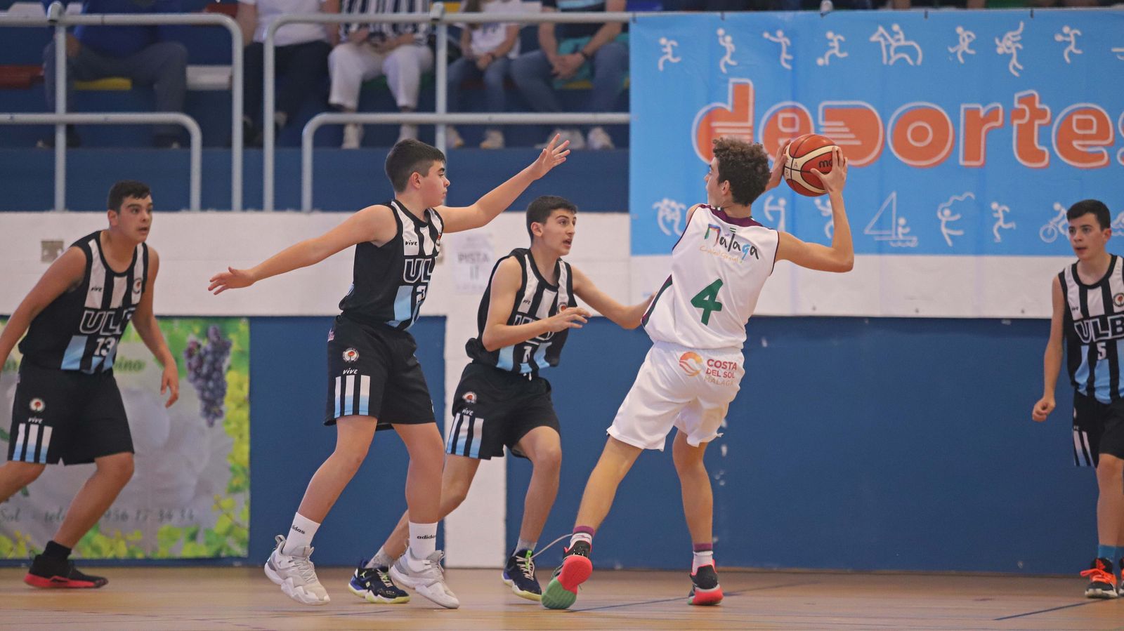 Las mejores fotos del ULB - Unicaja de la tercera jornada del Andaluz Infantil