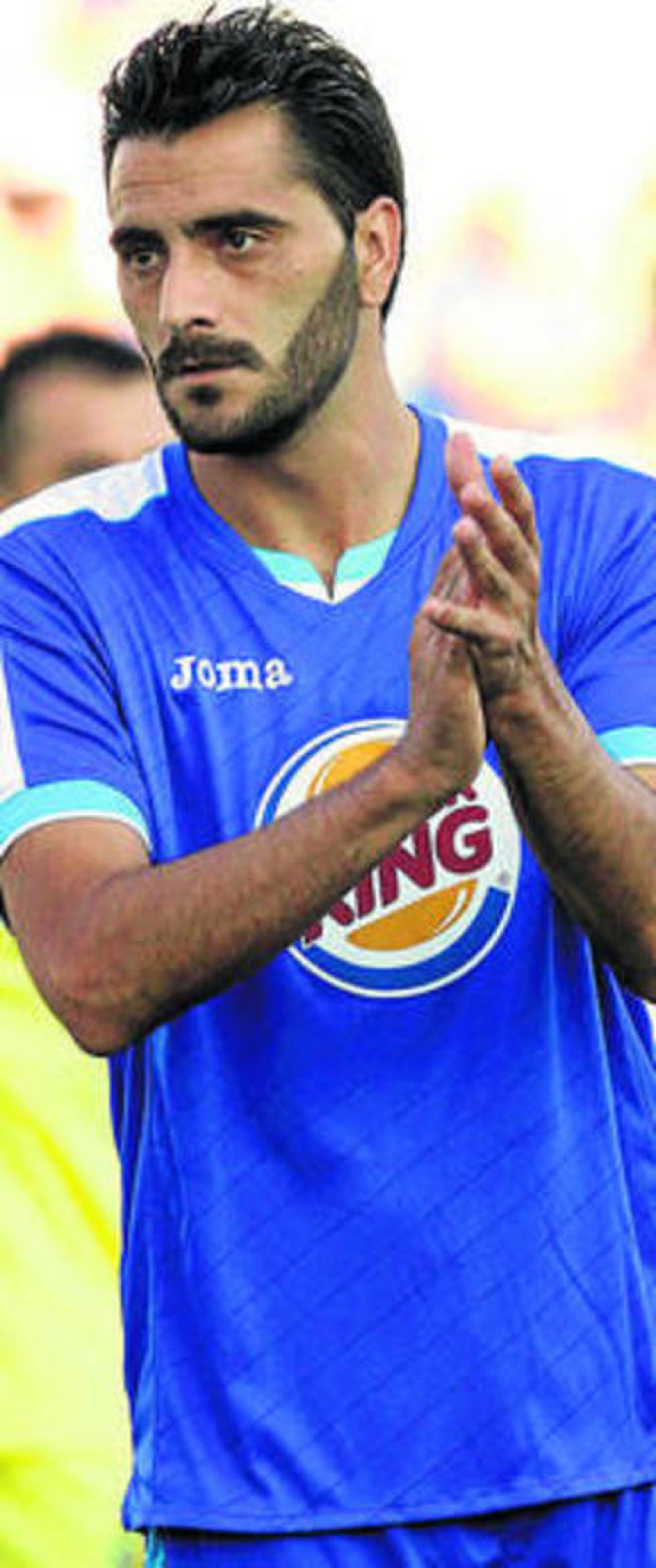 Güiza, jugador del Getafe.