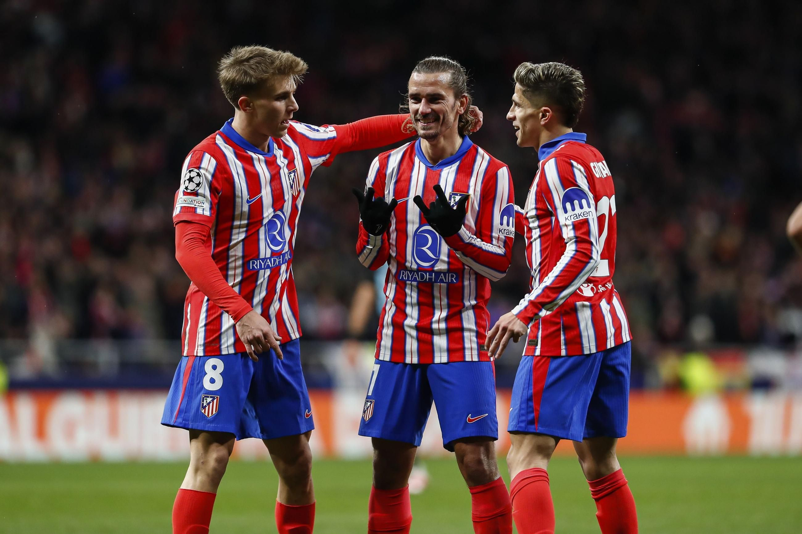 Las fotos del Atlético de Madrid - Slovan de Bratislava