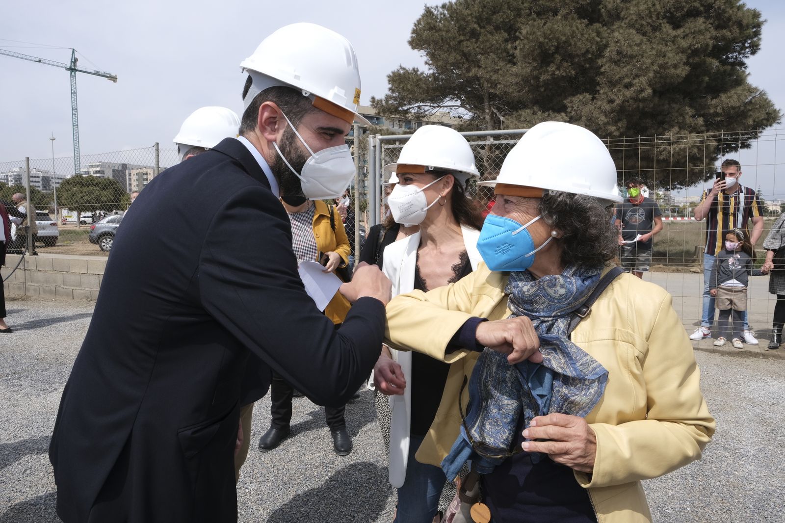 Fotogalería colocación primera piedra Conservatorio Profesional de Danza 'Kina Jiménez' de Almería