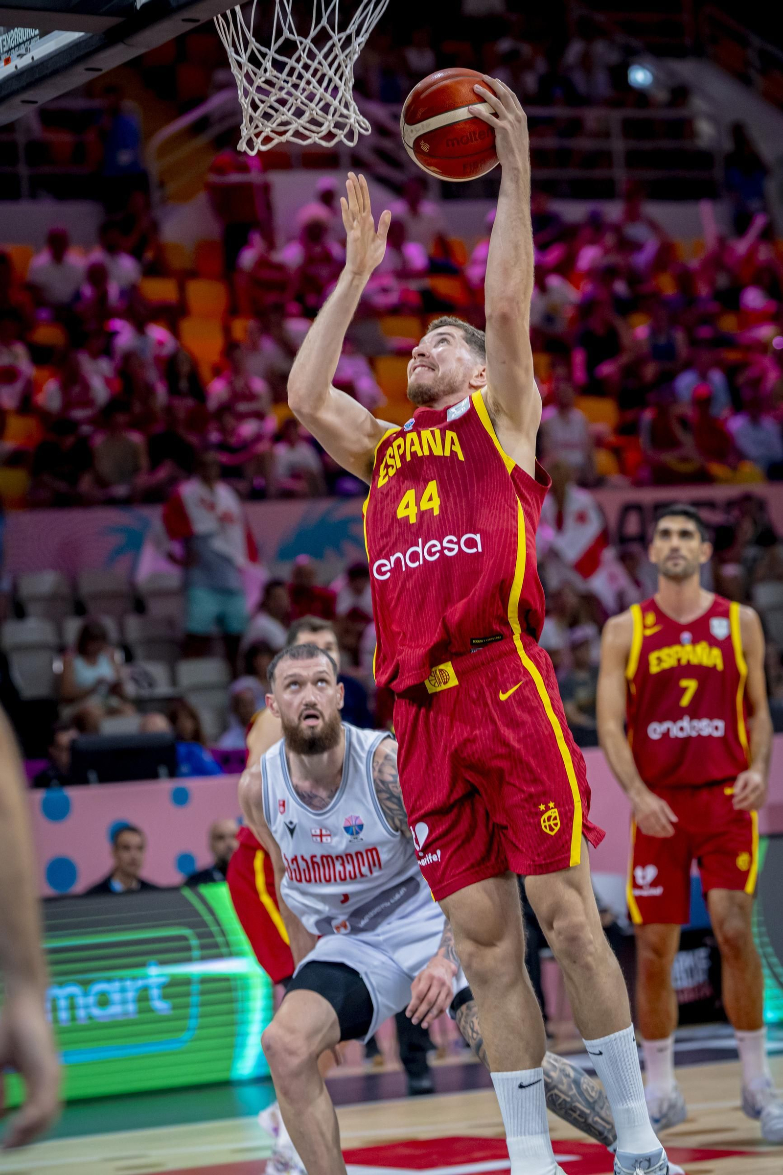 Las fotos del Georgia - España de baloncesto