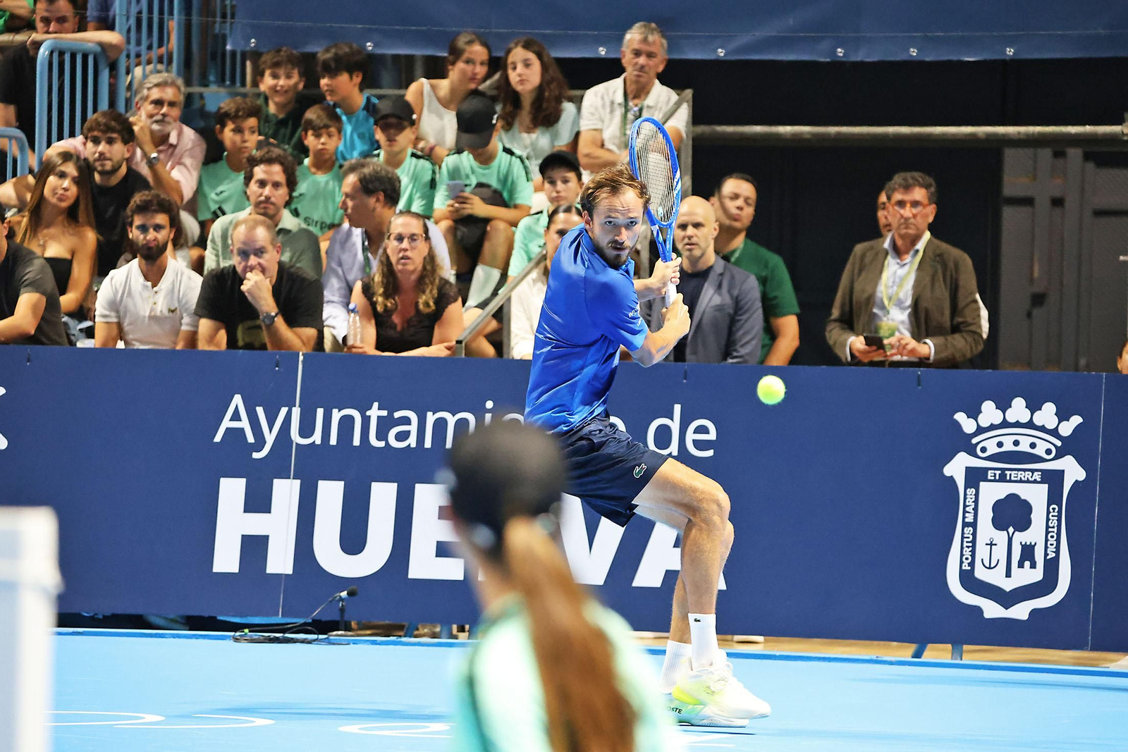 Imágenes de la final masculina de la Copa del Rey de tenis entre Daniil Medvedev y Alejandro Davidovich