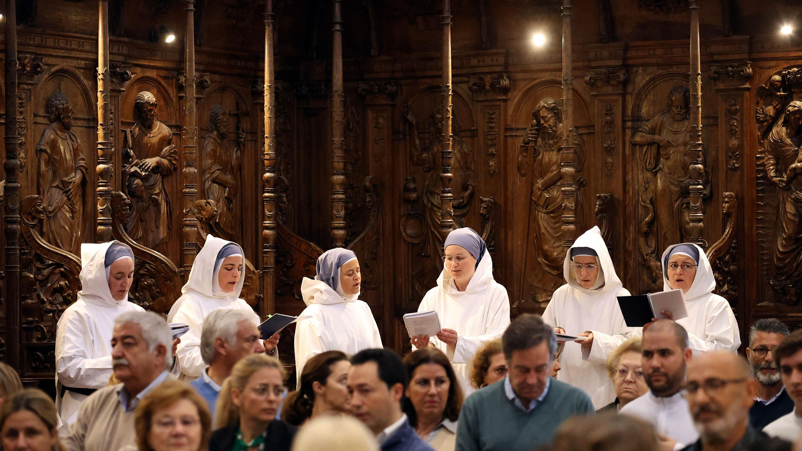 Misa de despedida en la Cartuja de Jerez a las hermanas de Belén