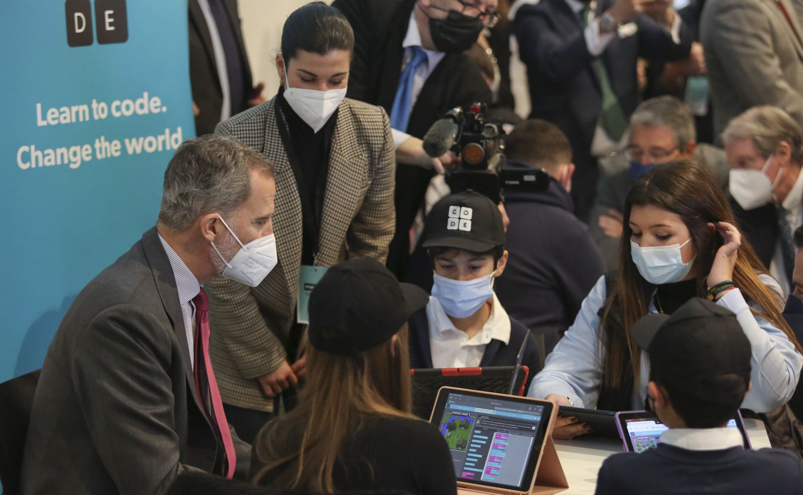 La visita de los Reyes a Málaga, en fotos
