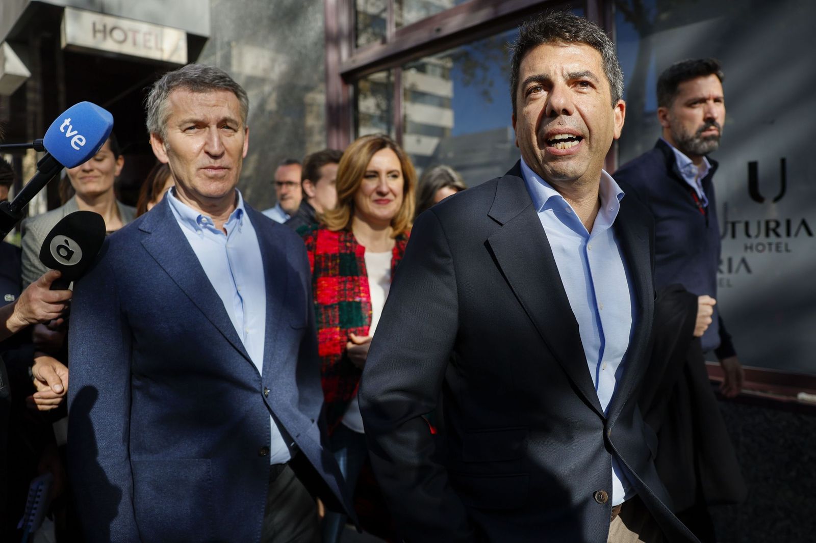 Carlos Mazón y Alberto Núñez Feijóo, en una imagen de archivo.