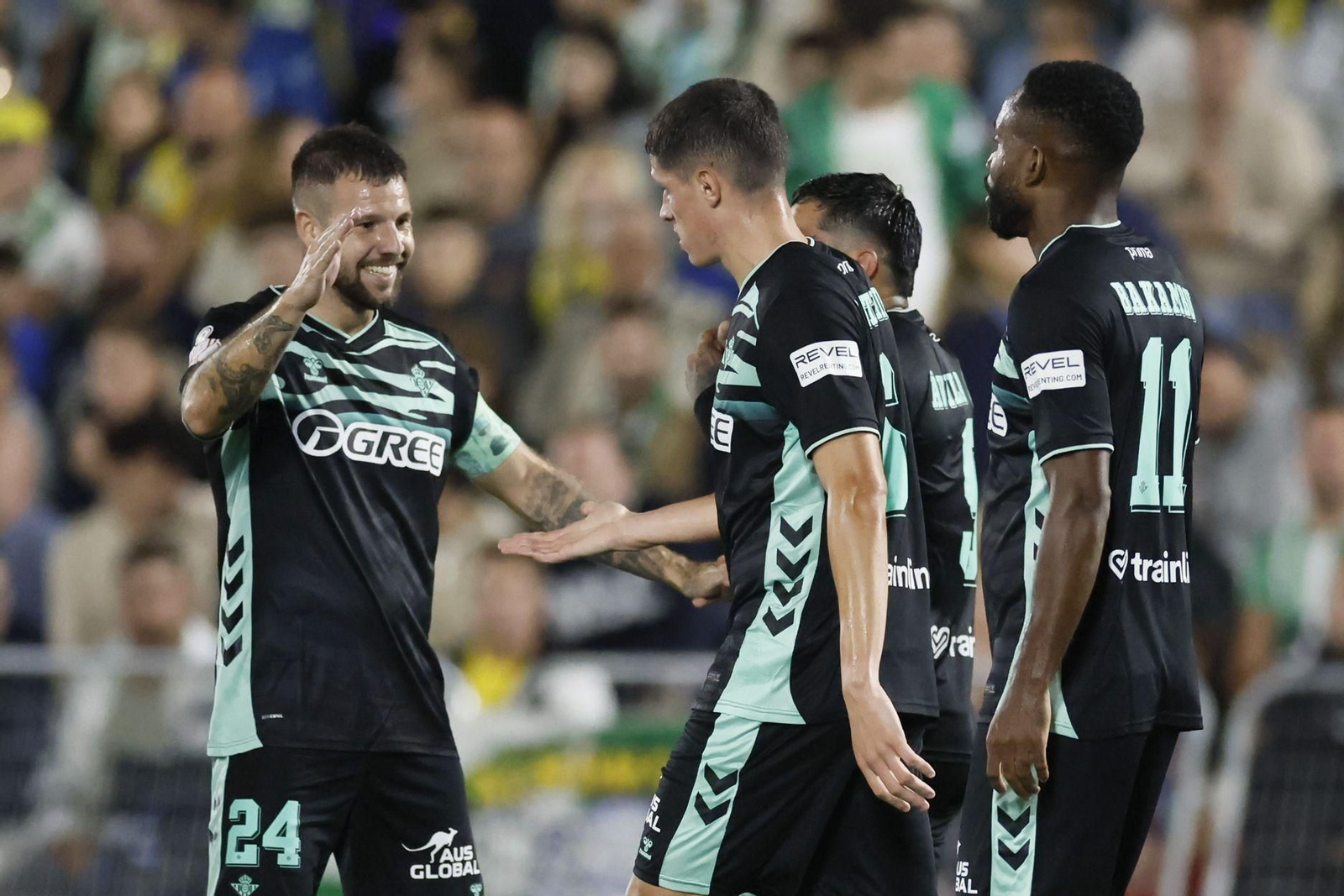 Las mejores fotos del paso del Betis por Palma del Río en la Copa del Rey