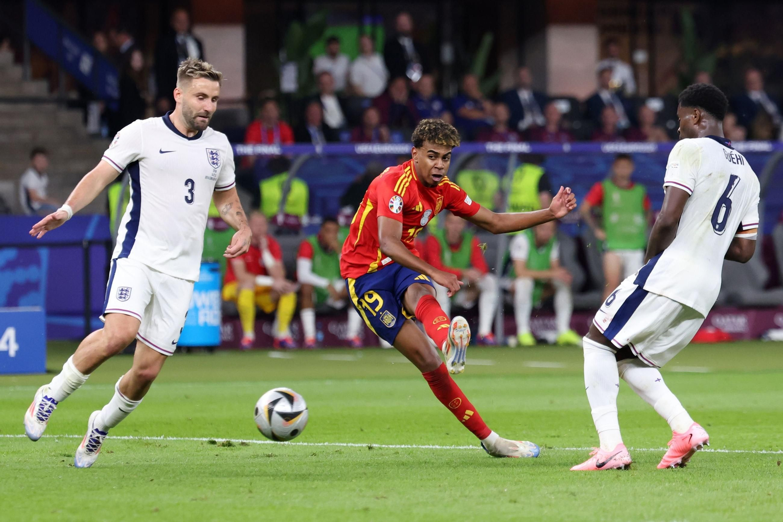 Las mejores fotos de la final España - Inglaterra