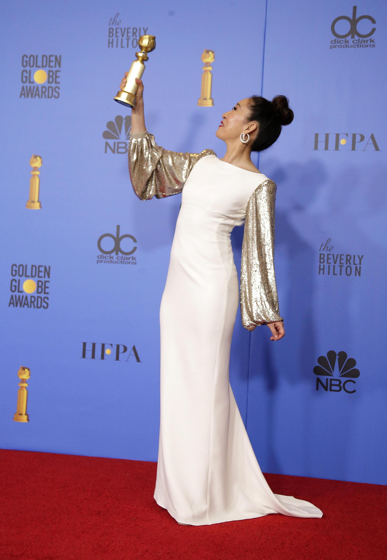 Sandra Oh, de Stella McCartney.