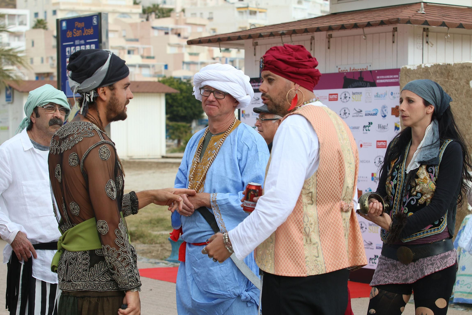 Imágenes del Desembarco Pirata de San José 2019