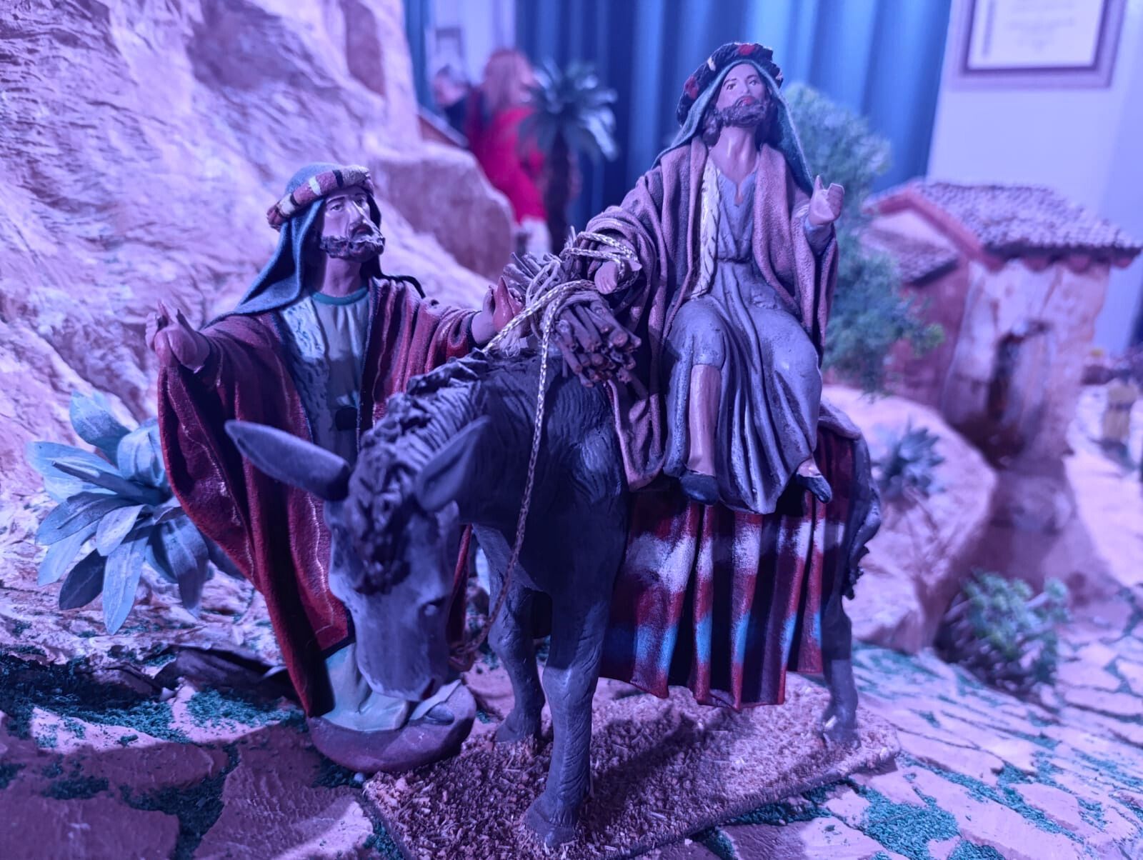 El belén más espectacular de Jaén vuelve con efectos de luz, sonido y tormenta incluida, en imágenes