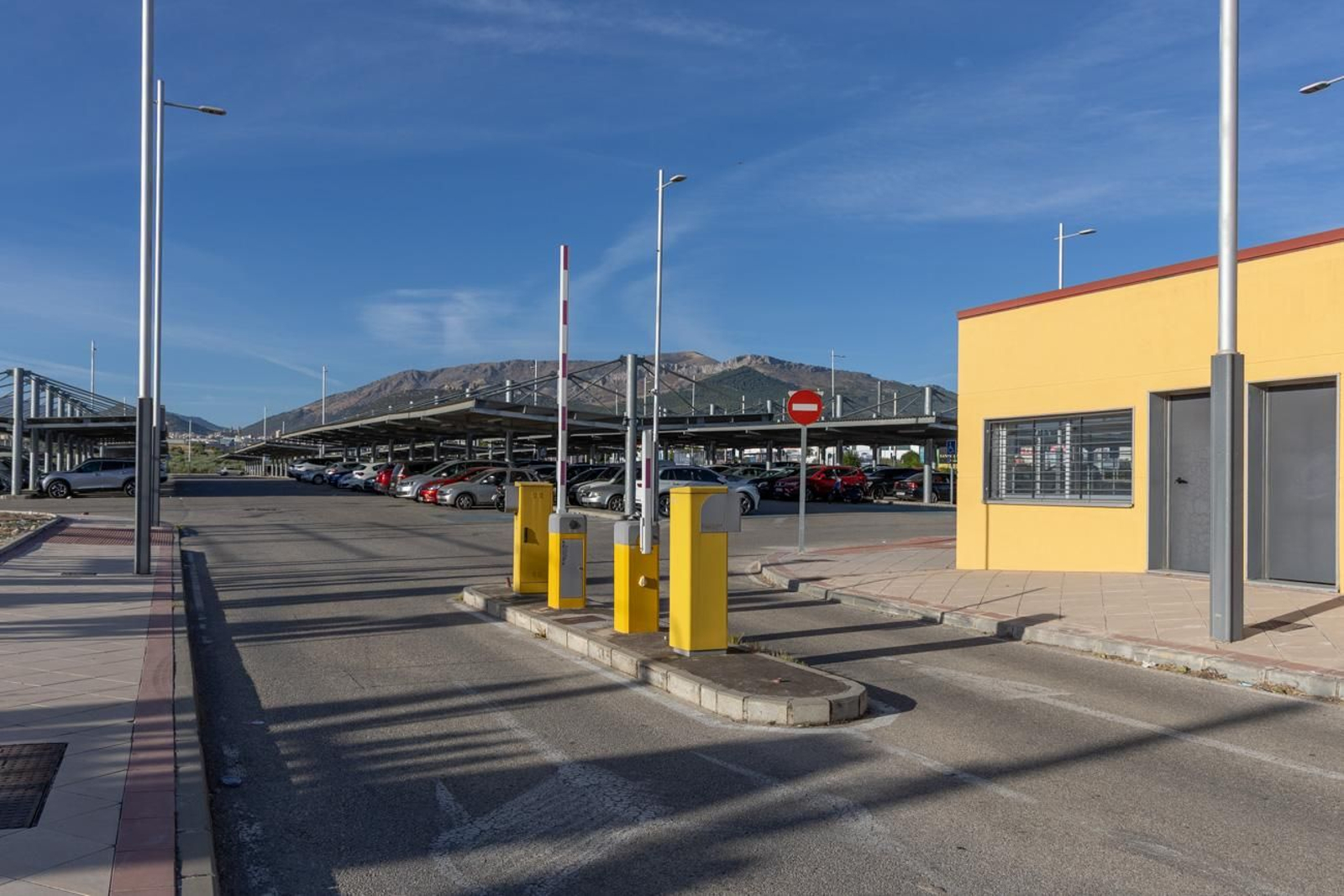 Así se encuentra el trazado del tranvía de Jaén