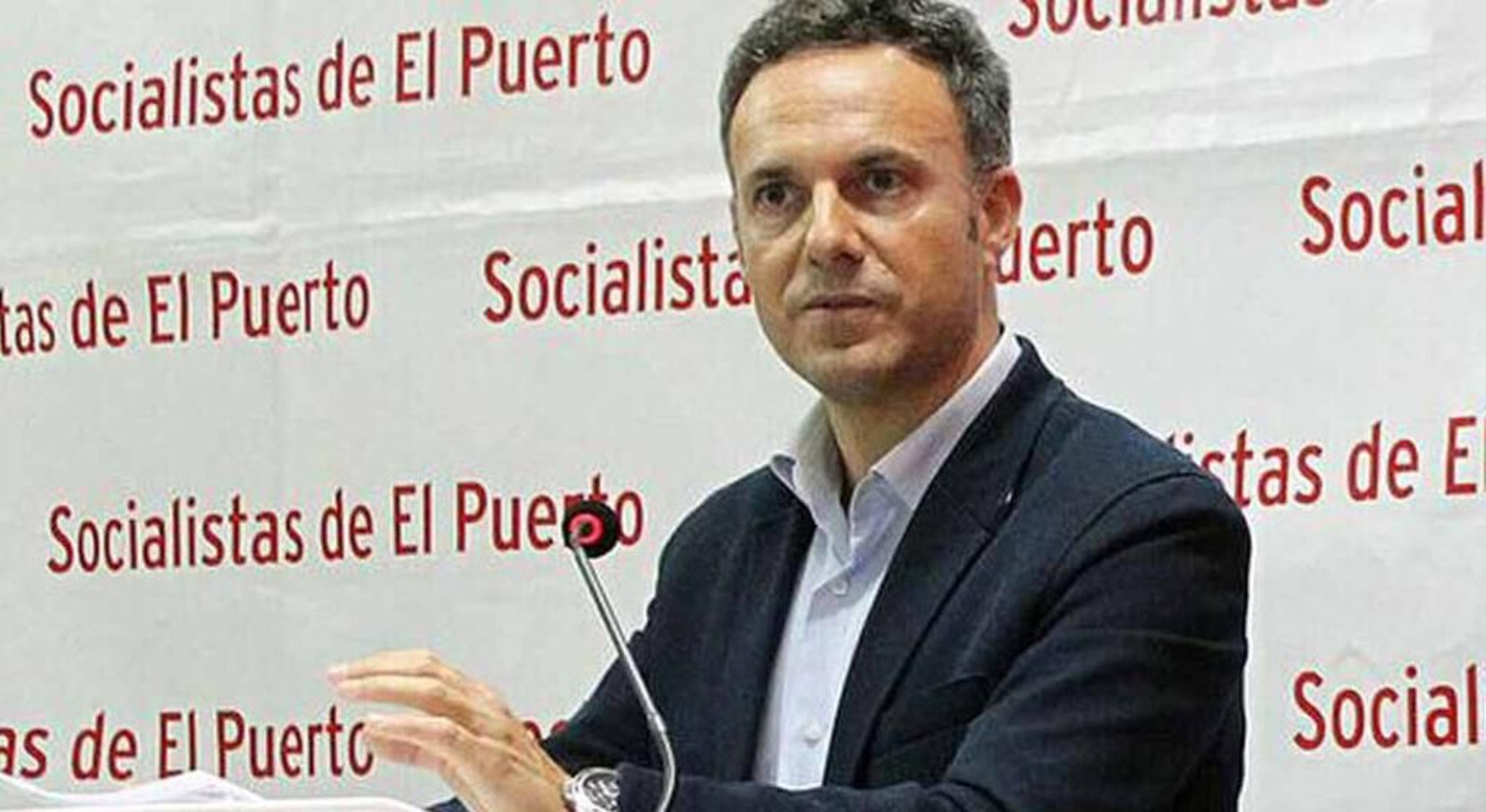 David de la Encina, secretario del PSOE portuense.