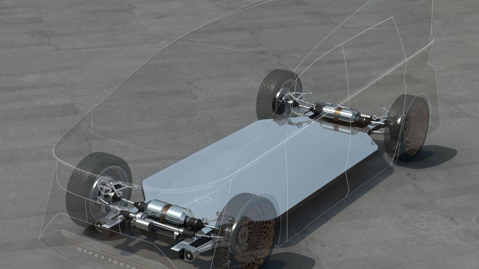 Los concept-cars de Nissan emplean una plataforma de tipo skate board con dos motores.