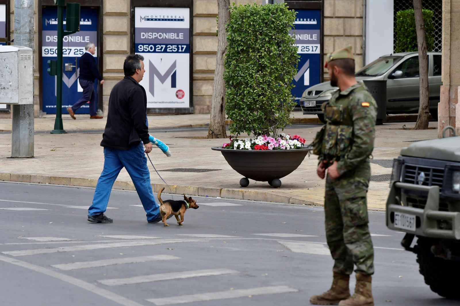 Estado de alarma por el coronavirus: la Legión llega mañana a Granada para vigilar las calles e informar