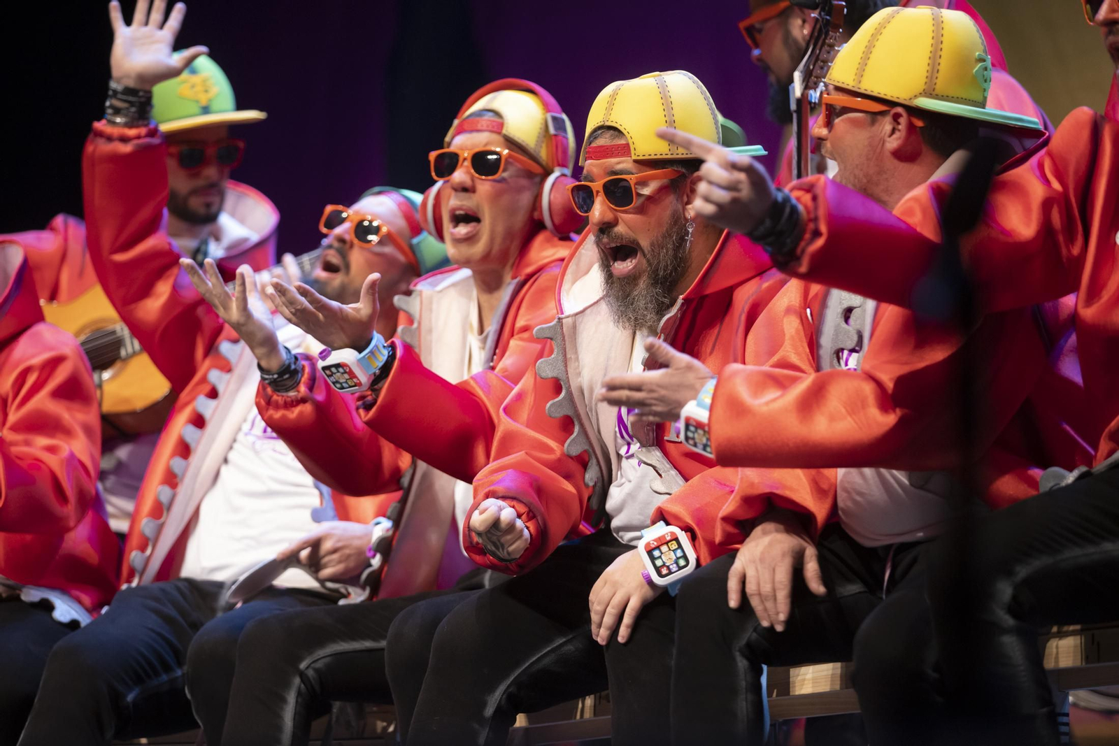 La última jornada de semifinales del Carnaval de Huelva, en imágenes