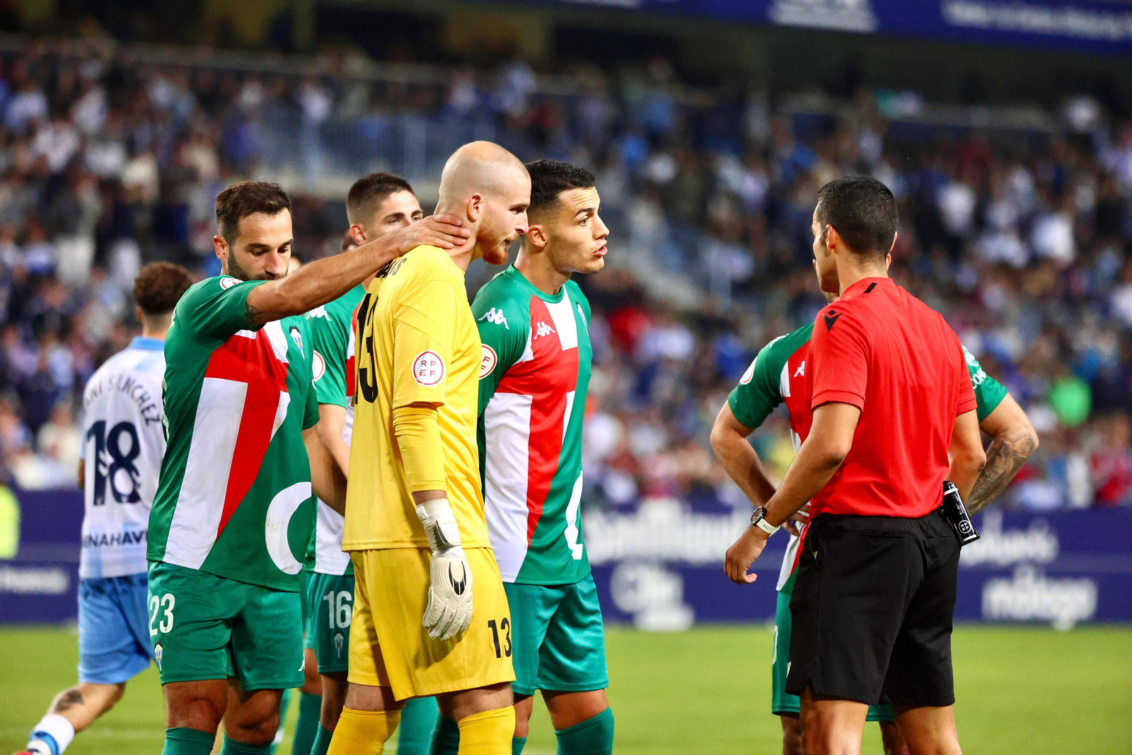El Málaga CF-Alcoyano, en fotos
