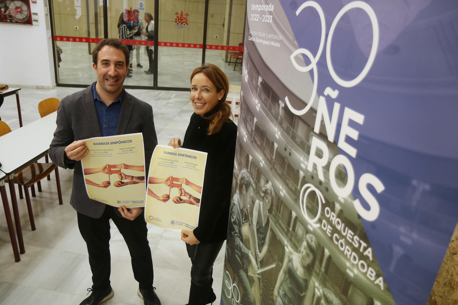 Daniel Broncano y Marián Aguilar presentan el ciclo.