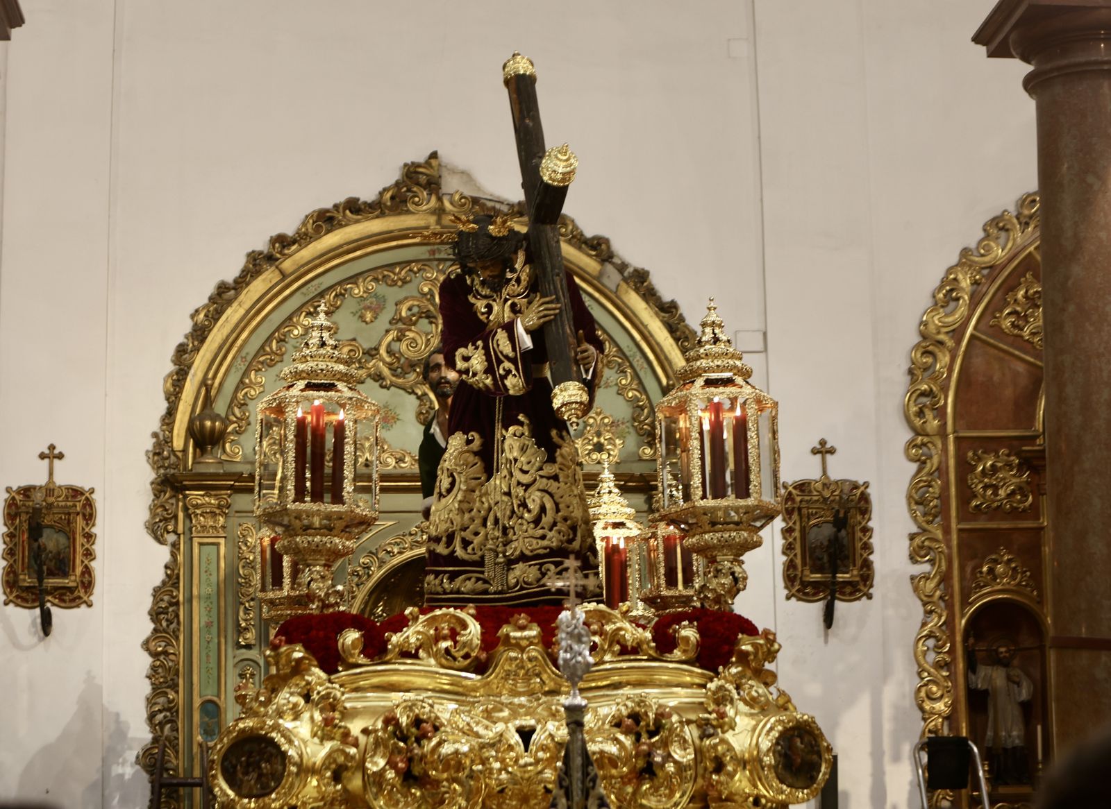 Las imágenes de la Hermandad de San Roque en la Semana Santa de Sevilla 2024