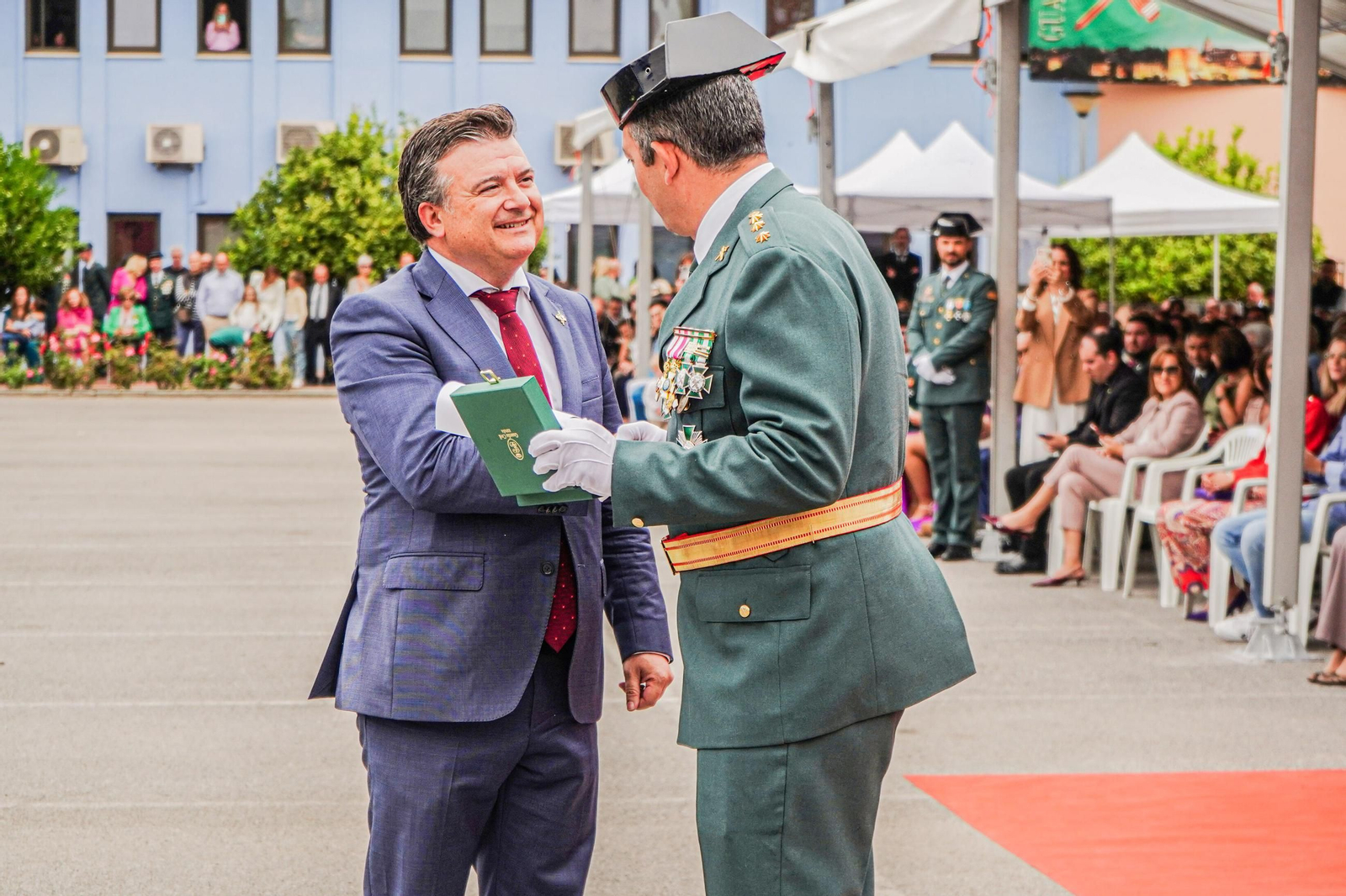 Así fueron los actos en honor a la patrona de la Guardia Civil en Granada