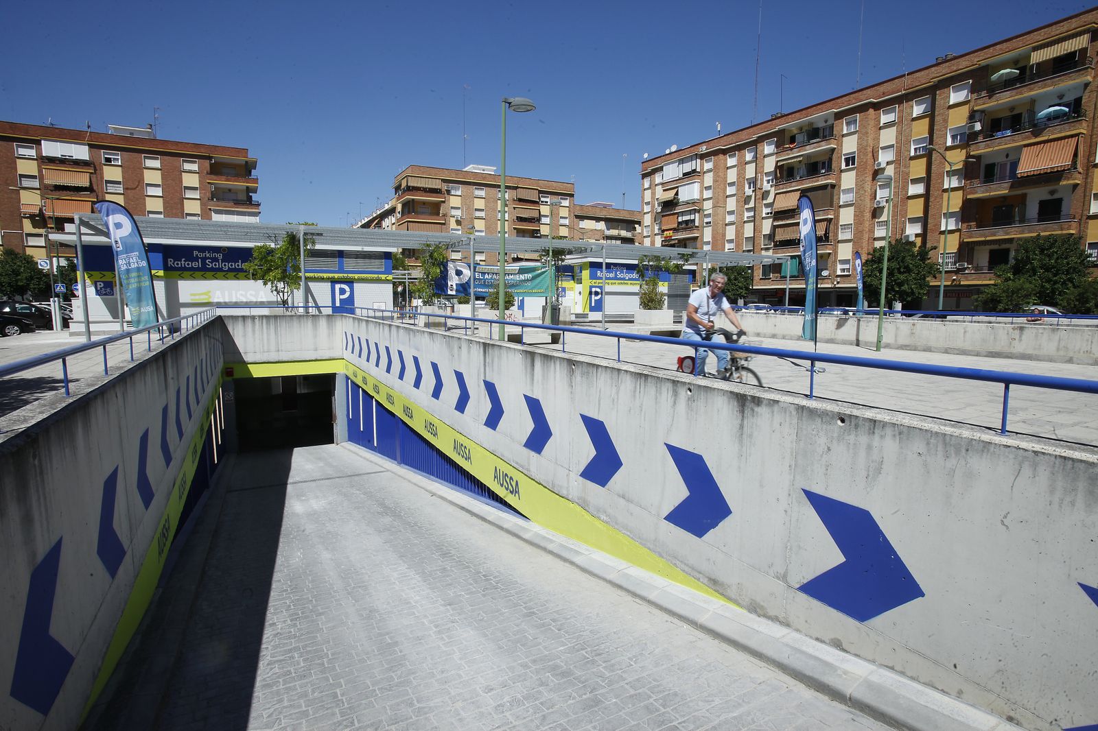 Inauguración del aparcamiento de Rafael Salgado de Bami