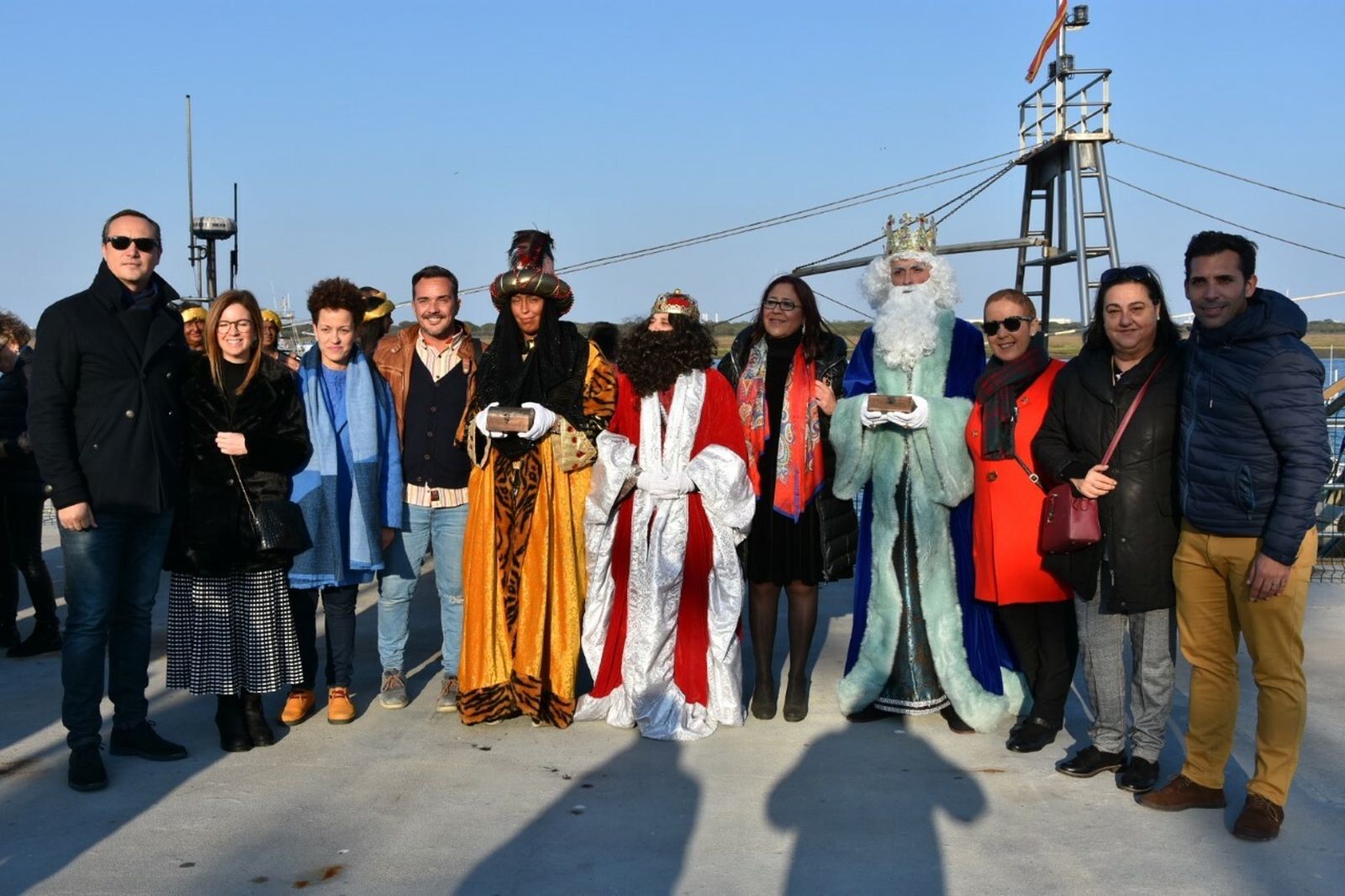 Imágenes de las cabalgatas de Reyes en la Costa Occidental de Huelva