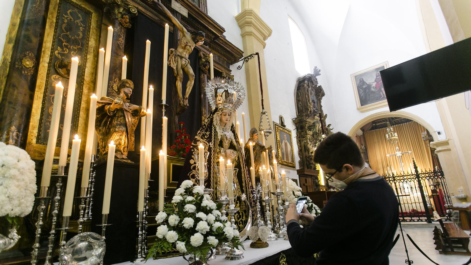 Las imágenes del miércoles santo en San Fernando