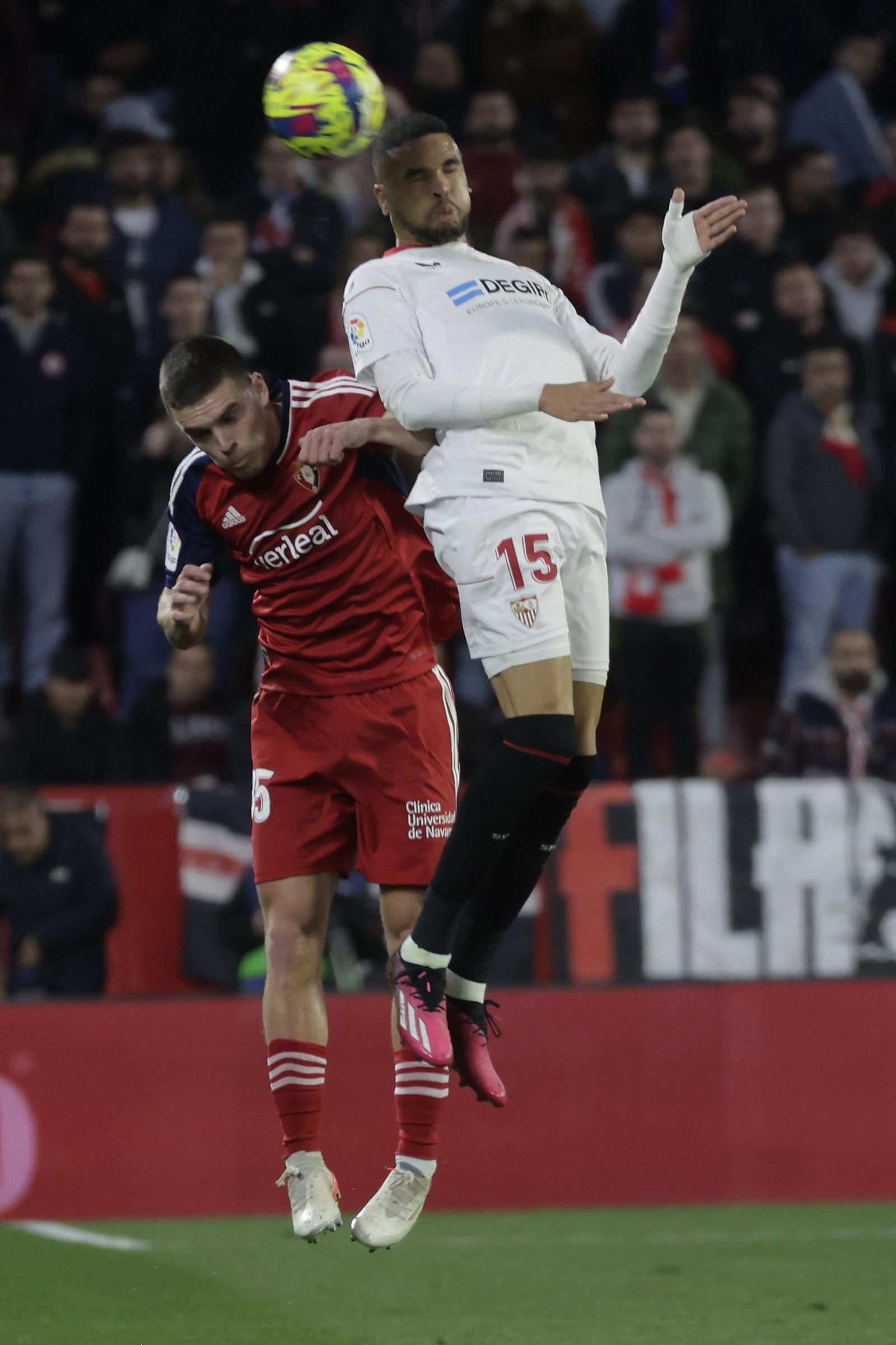 Las imágenes del Sevilla  Osasuna
