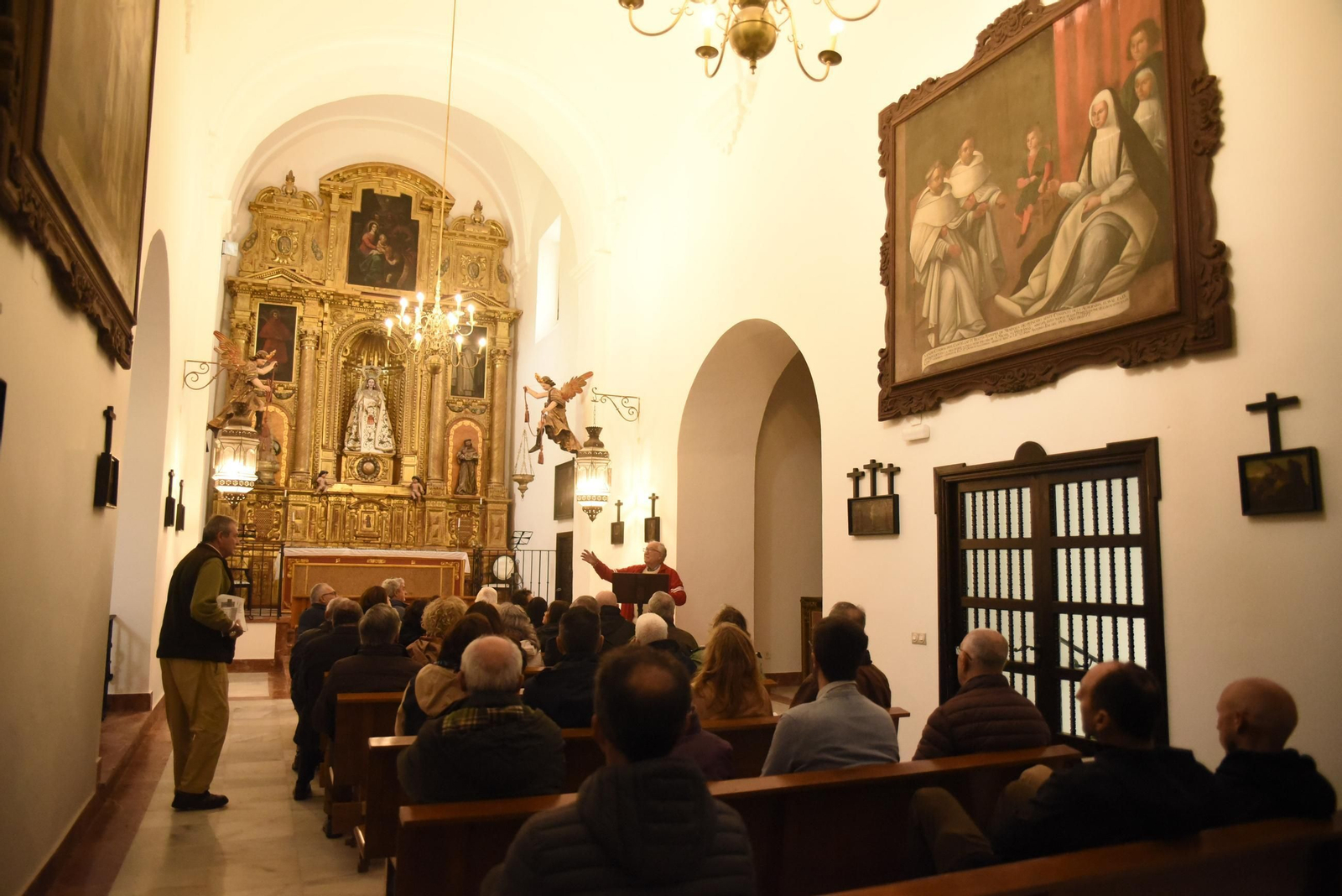 Fotos de la visita guiada a la Casa Convento de La Almoraima