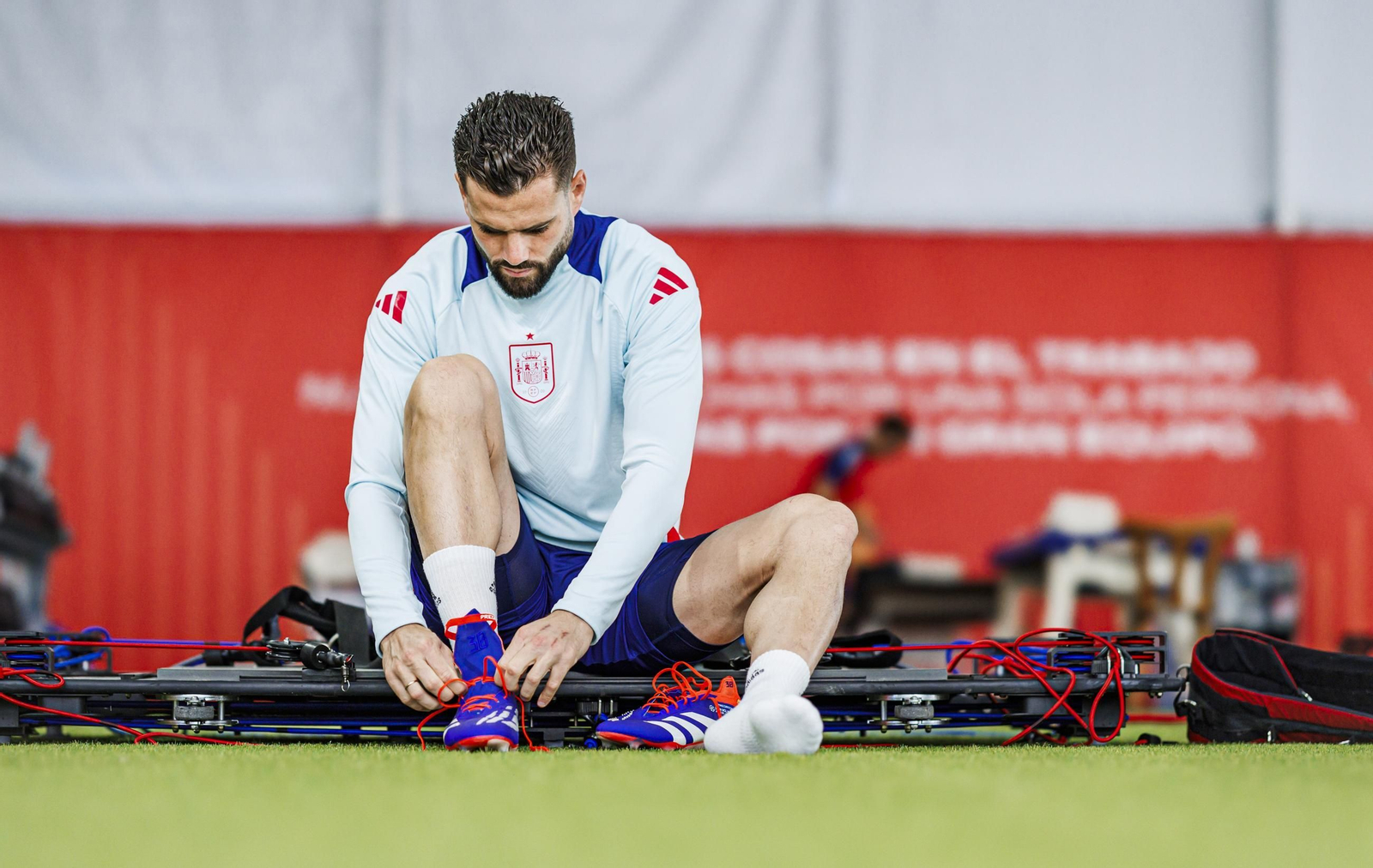 Las fotos de España antes de la semifinal contra Francia
