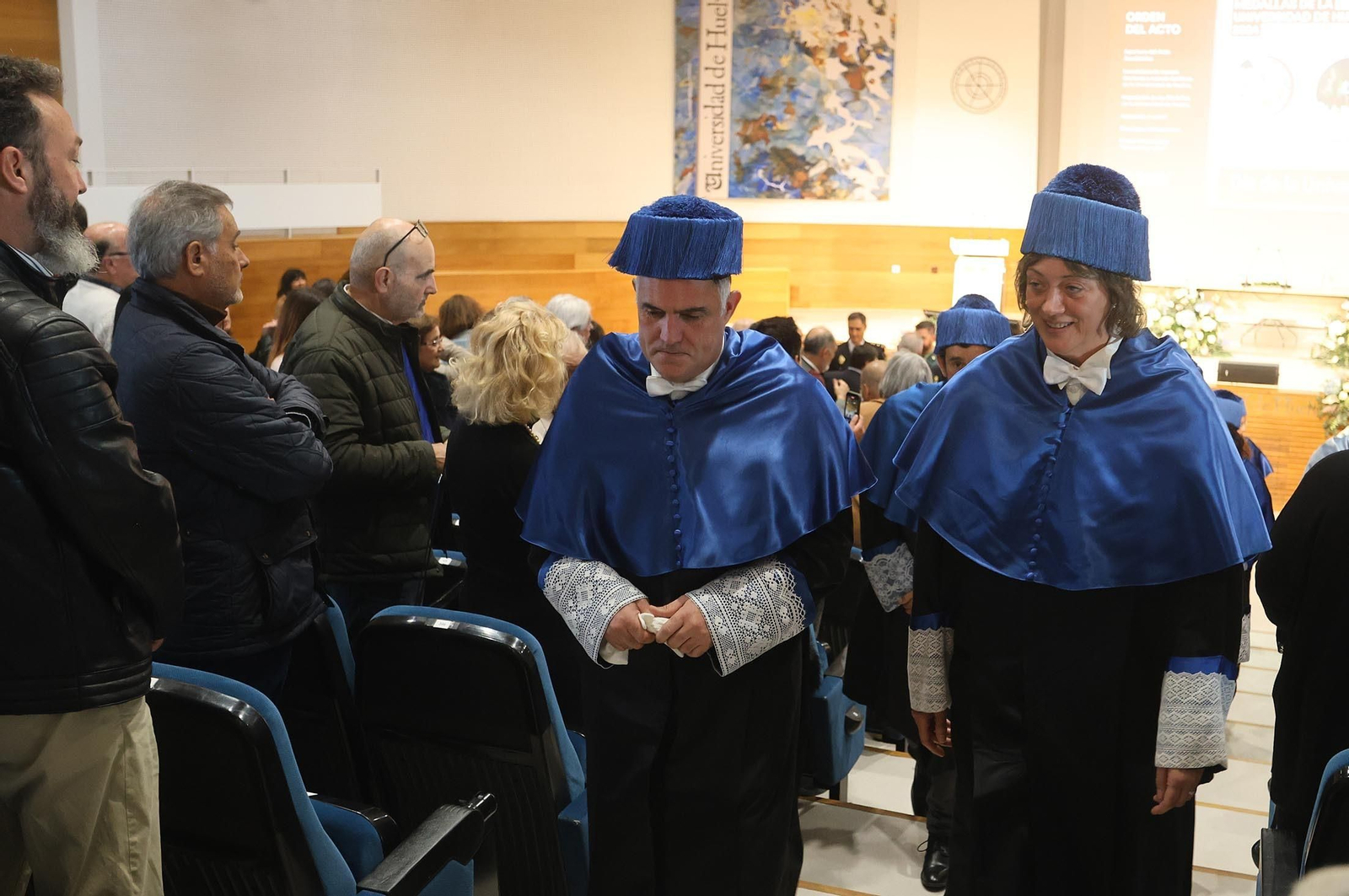 Imágenes del acto de conmemoración del Día de la Universidad de Huelva