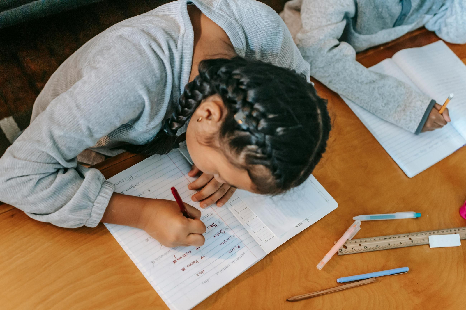 Alumna de de una clase de Infantil.