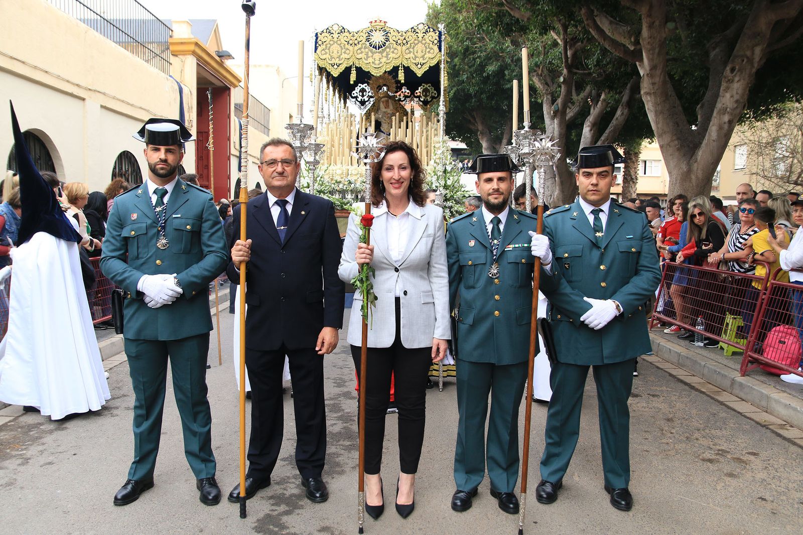 La procesión de La Estrella, en imágenes. Semana Santa de Almería 2023