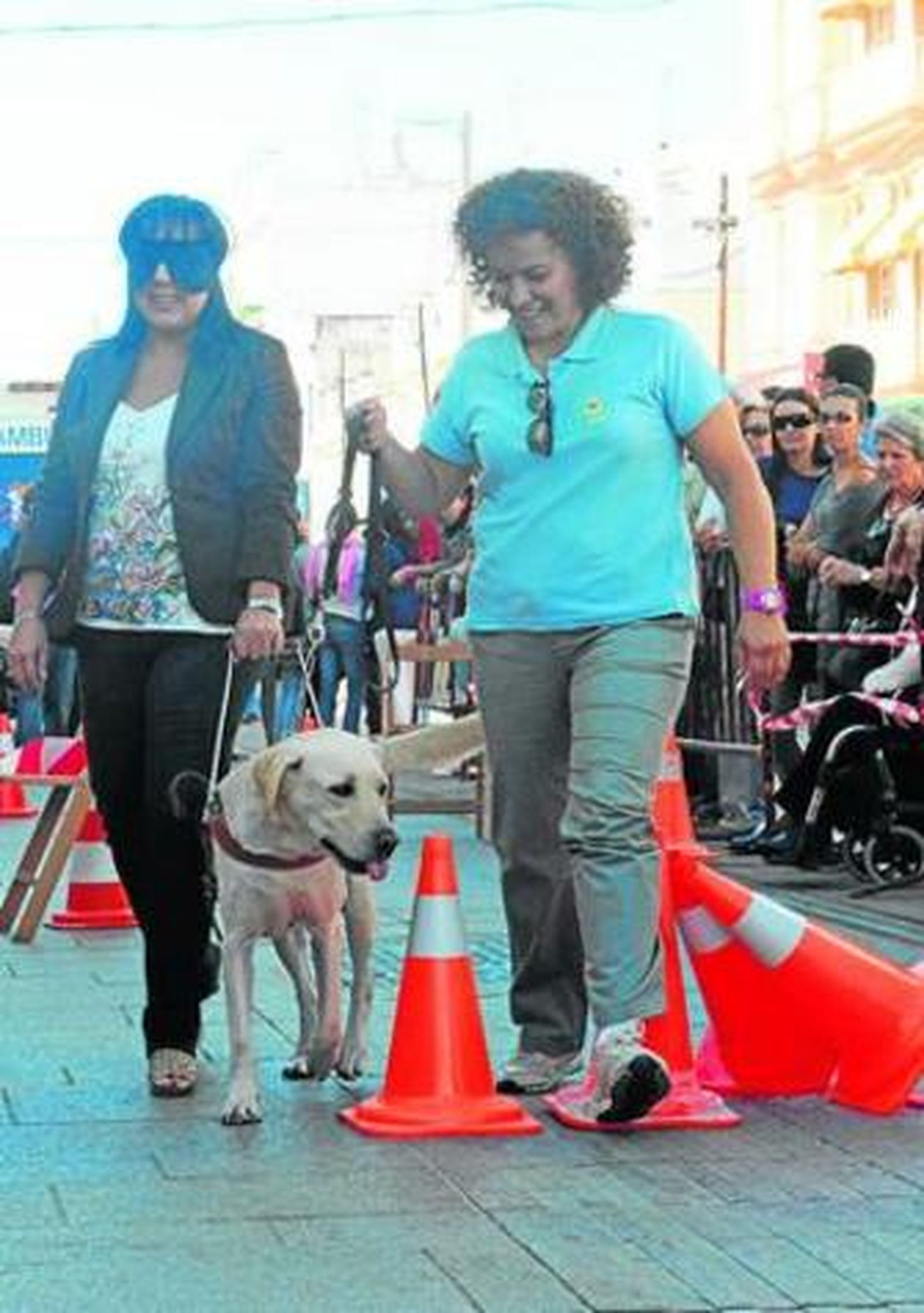 La delegada de Bienestar Social, Susana Rocamonde, durante la exhibición.