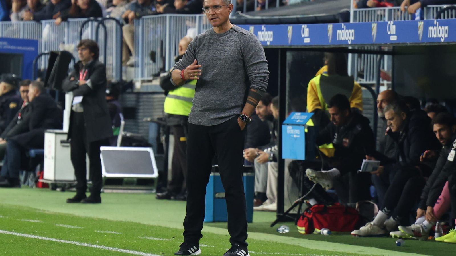 El Málaga CF-Eldense, en fotos