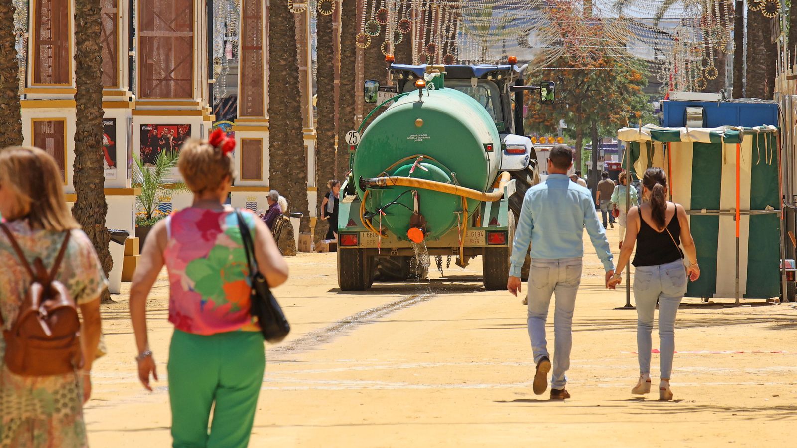 Sábado de Feria y alumbrado en Jerez