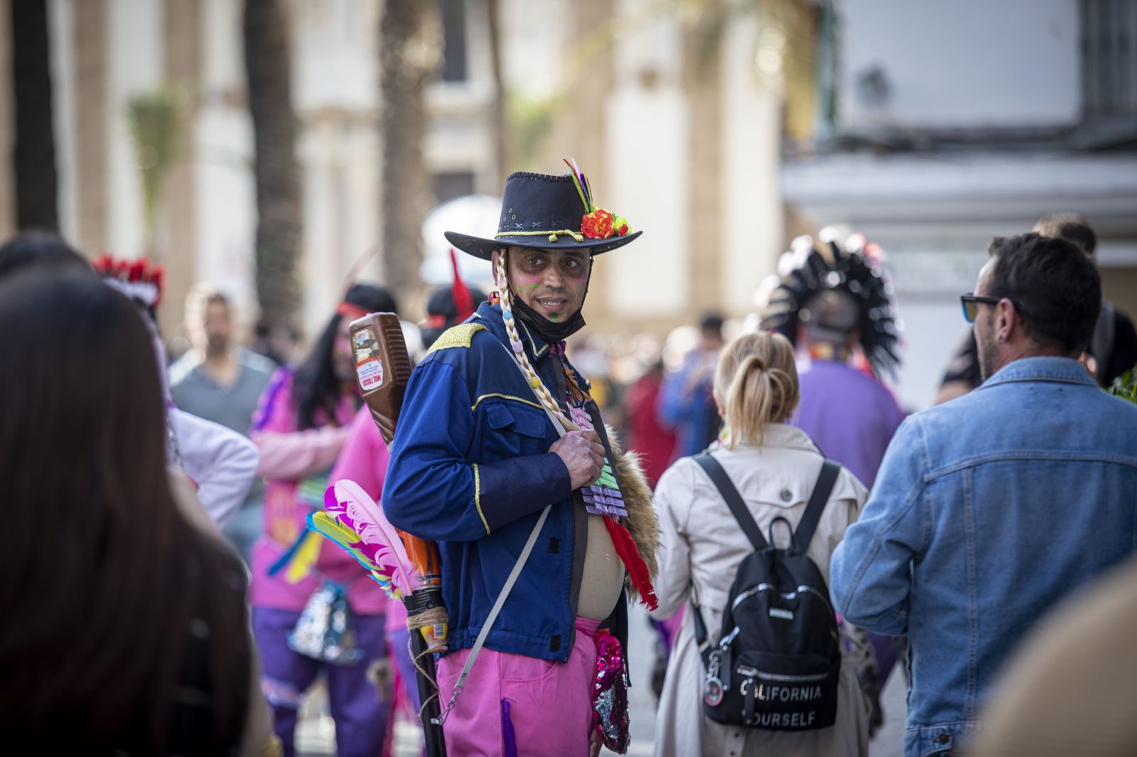 Imágenes del domingo de Carnaval ilegal en Cádiz