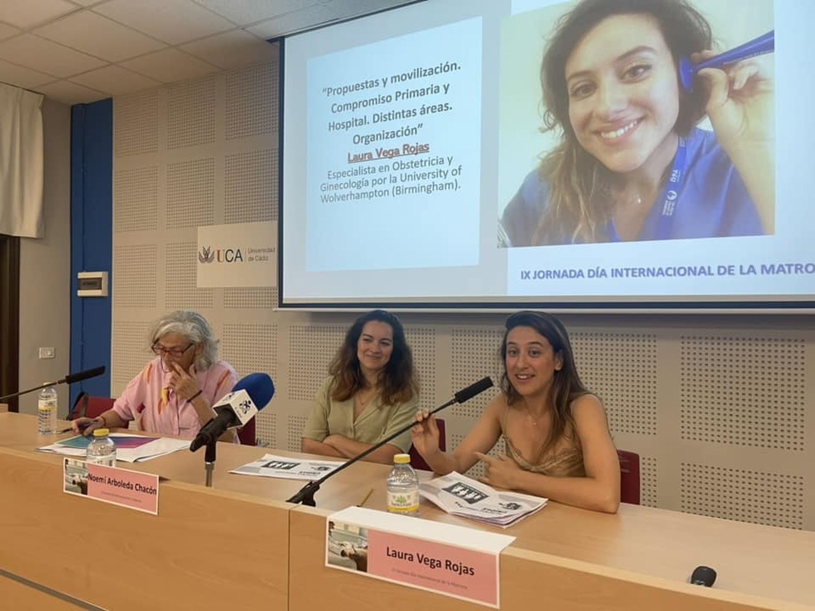 Un momento del encuentro celebrado este viernes en el Edificio 1812.