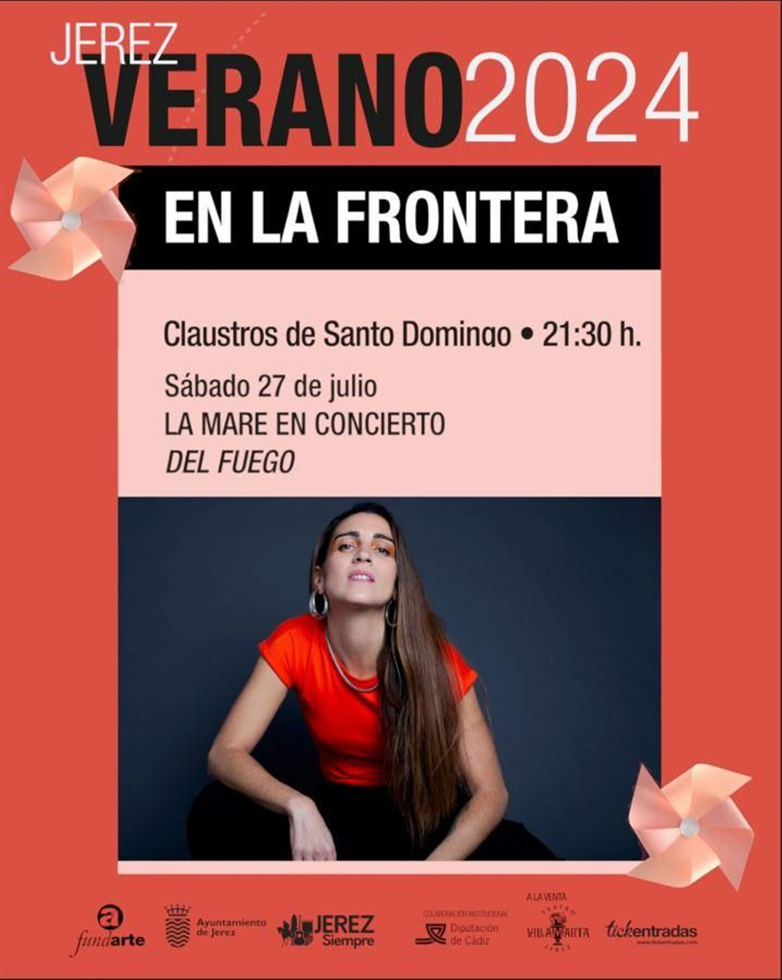 Cartel anunciador de La Mare.