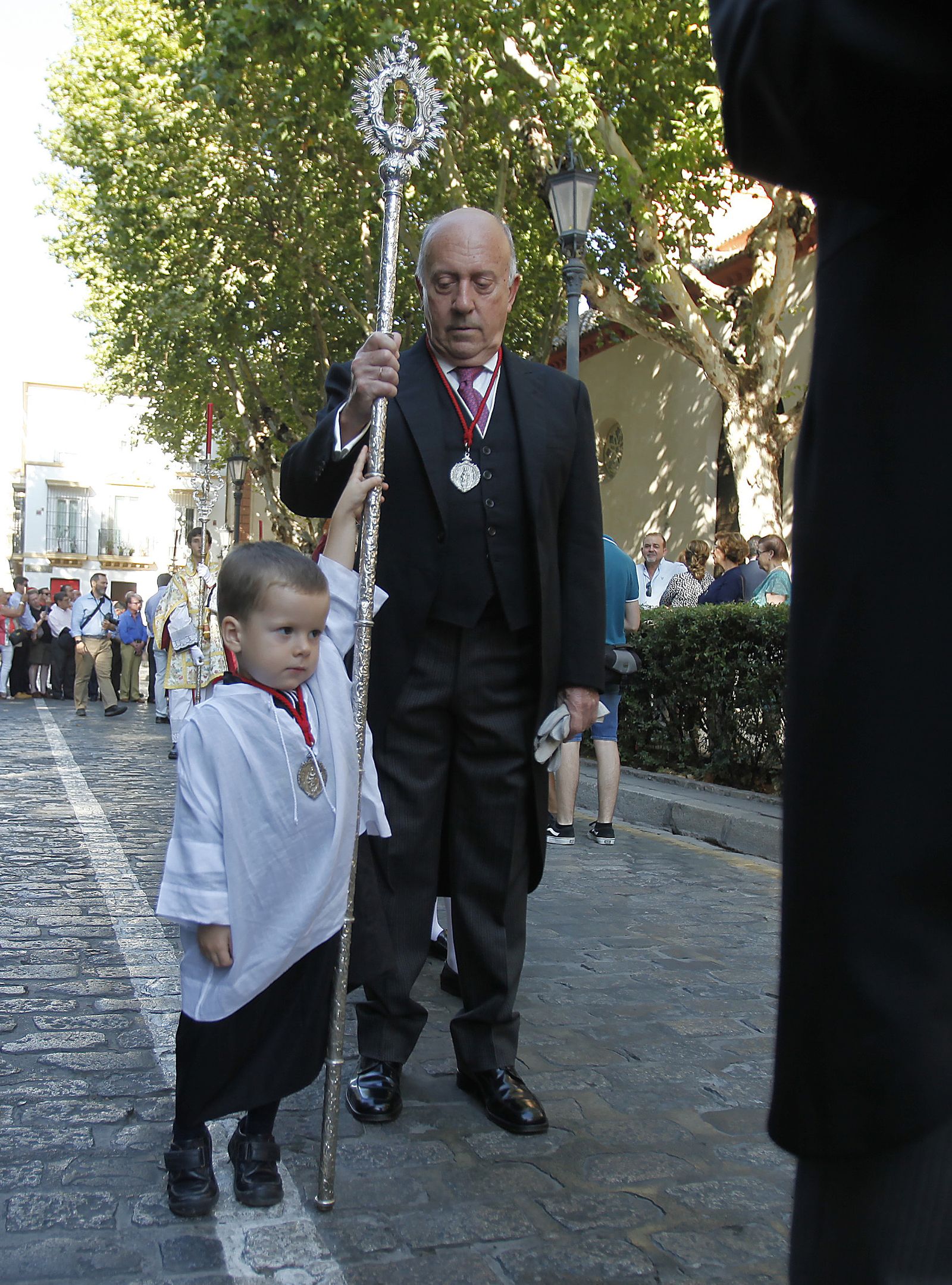 Imágenes del Corpus de Triana y de la Iglesia de la Magdalena