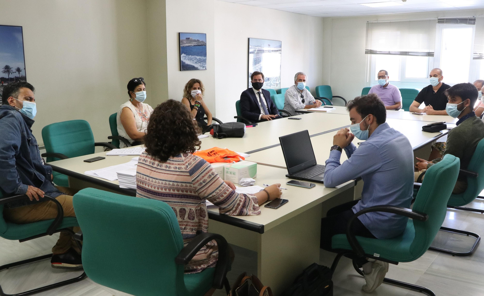 Reunión para analizar las medidas COVID en El Ejido.
