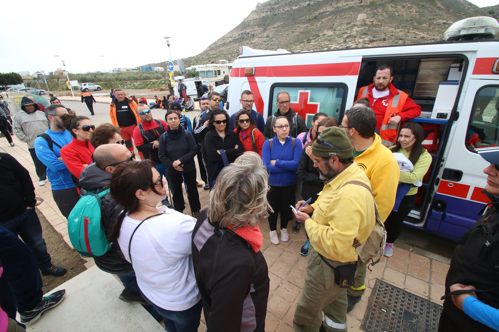 Las imágenes del fin de semana de búsqueda de Gabriel