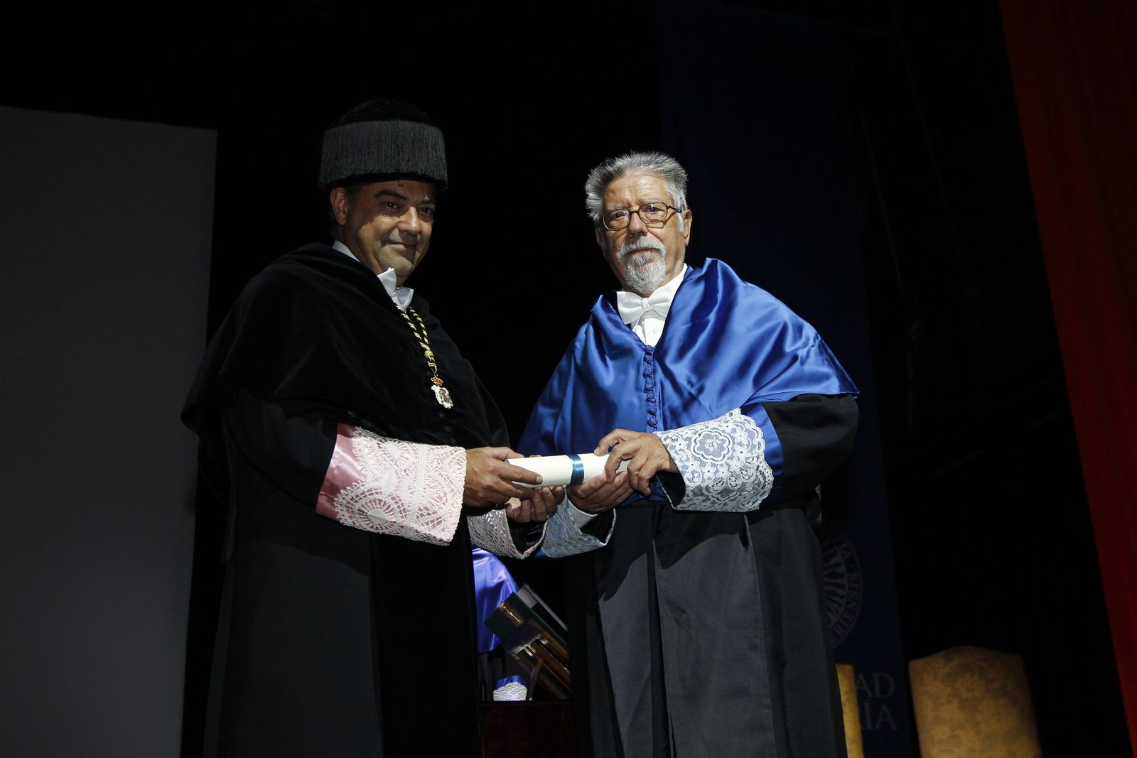 Fotogalería investidura Doctor Honoris Causa Manuel García Velarde. UAL