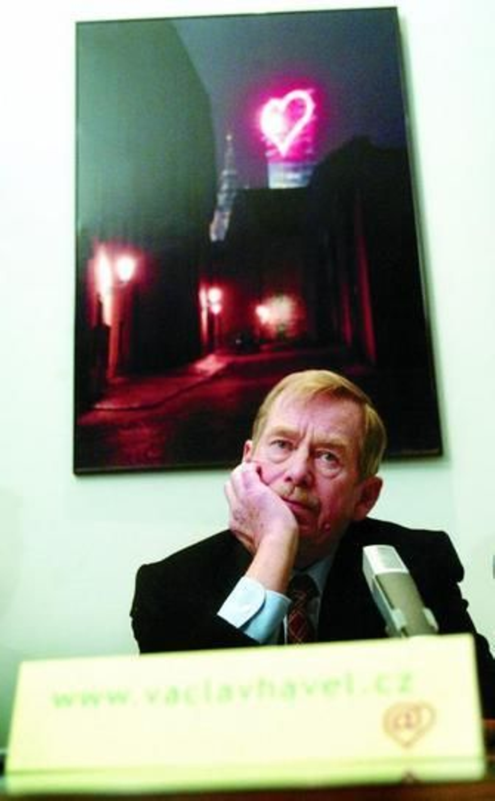 El ex presidente de la República Checa Václav Havel.