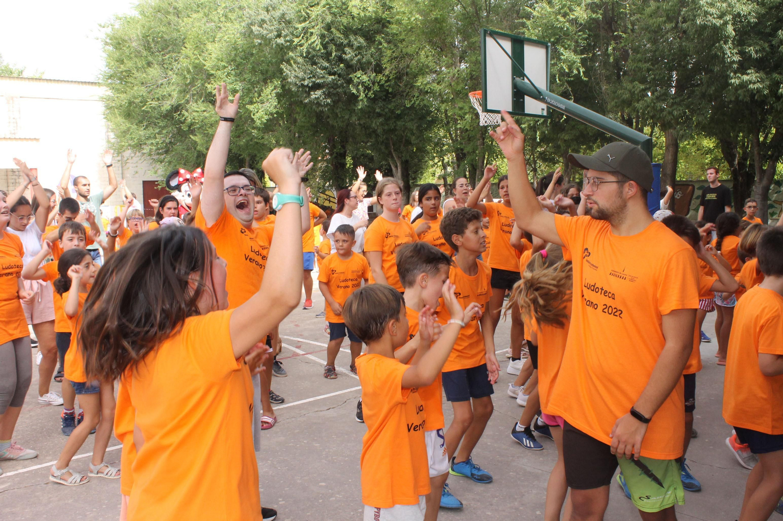 Una de las actividades de una ludoteca de verano de Lucena el pasado año.