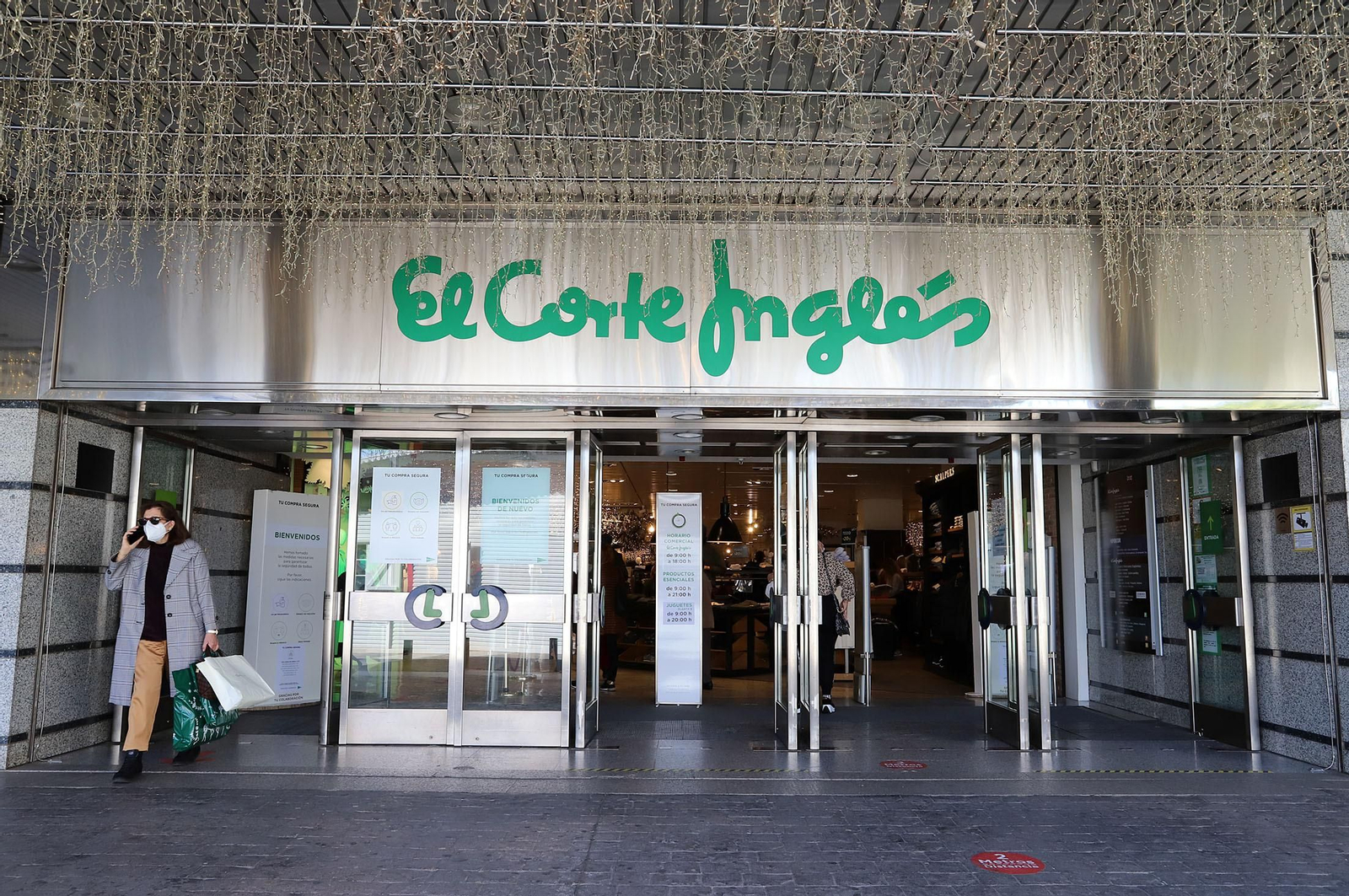 Imágenes del "Black Friday" en el Corte Inglés Imágenes del "Black Friday" en el Corte Inglés
