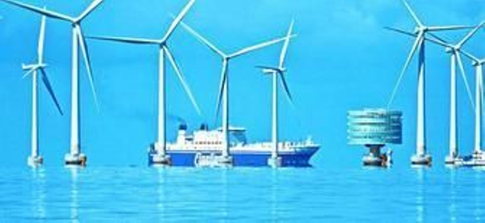 Aerogeneradores de 2,3 megavatios en el parque eólico marino de Lillgrund, situado a unos 10 kilómetros de la costa sur de Suecia, en una imagen del archivo de Siemens AG.